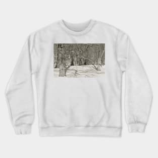 For The Love Of Trees - 3 - Monochrome  © Crewneck Sweatshirt